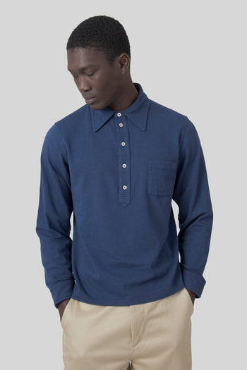 Polo Grayson Indigo Uomo - 6