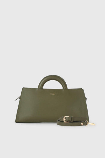 Borsa Rania Verde Militare Donna - 4