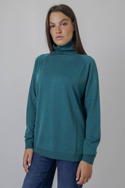 Maglia Yugo Petrolio Donna