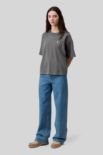 Wip T-shirt W' S/s Nelson Antracite Donna - 2