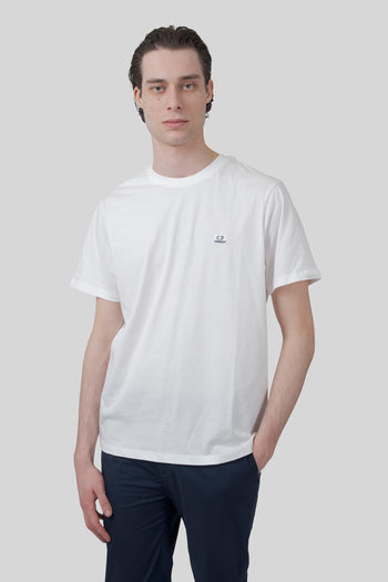 T-shirt 30/1 Jersey Logo Patch Bianco Off Uomo - 3
