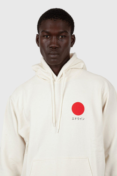 Felpa Japanese Sun Hoodie Bianco Off Uomo - 1