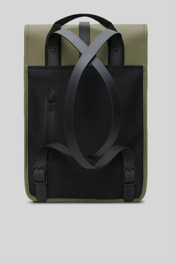 Backpack Mini Verde Militare Unisex - 3