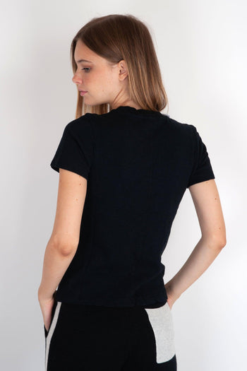 T-shirt Sonoma Nero Donna - 4