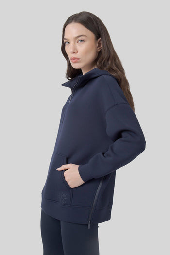 Max Mara Felpa Scuba Radura Blu Donna - 3