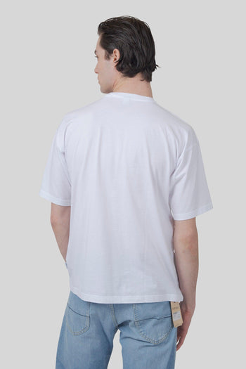 T-shirt Wrong Bianco Uomo - 3