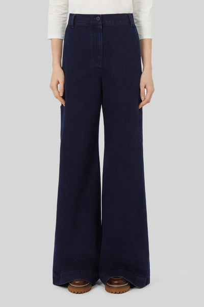Max Mara Jeans Vicino Denim Scuro Donna