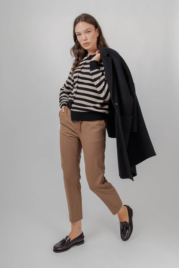 Cardigan Marilu Nero/naturale Donna - 6