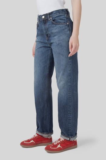 W' Janis Pant Japan Blu Medio Donna - 5