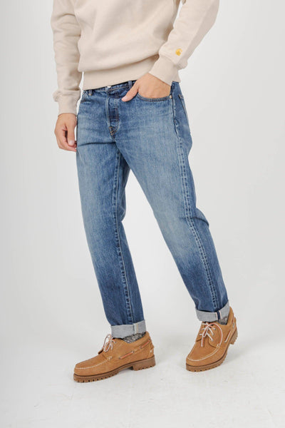 Jeans Regular Tapered Japan Blu Medio Uomo