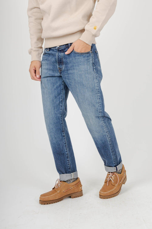 Jeans Regular Tapered Japan Blu Medio Uomo