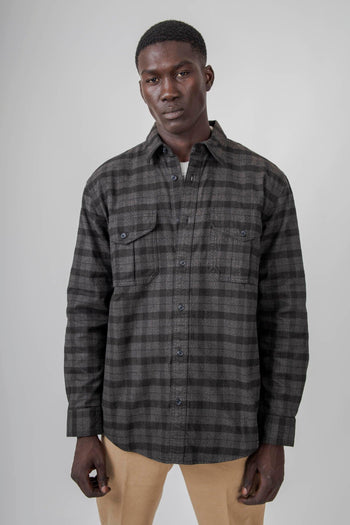 Alaskan Guide Shirt Grigio/nero Uomo - 5