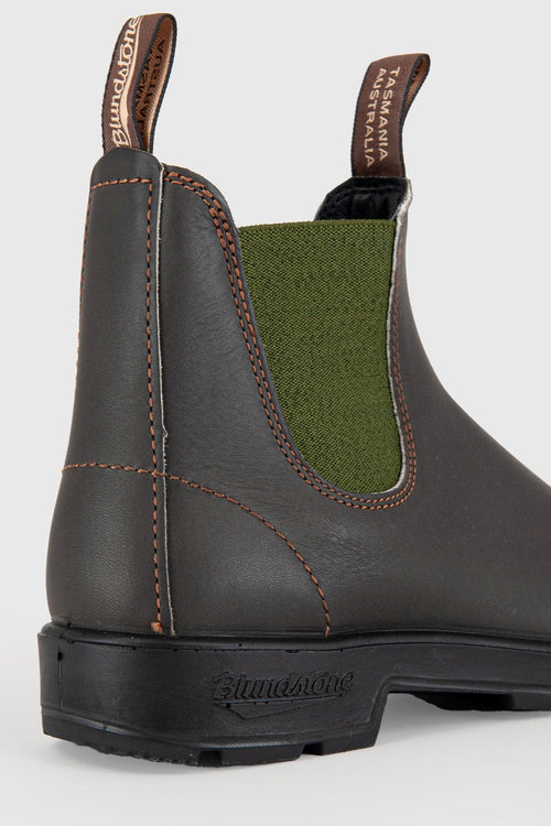 Stivaletto Beatle 519 Stout Brown & Olive Marrone/verde Donna - 2