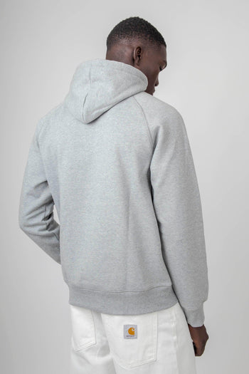 Wip Hooded Chase Sweatshirt Grigio Uomo - 3