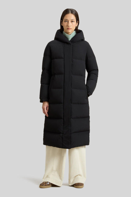 Cloud Madison Long Coat Nero Donna