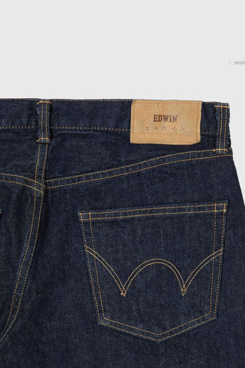 Jeans Regular Tapered Blu Scuro Uomo - 7