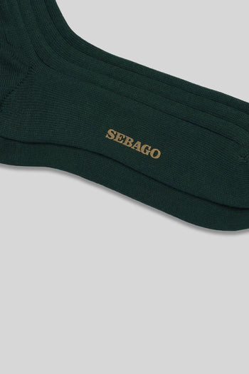 Calzino Sangerville Polol Verde Bottiglia Uomo - 2