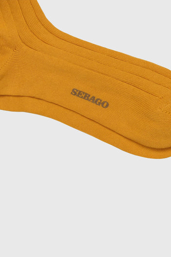 Calzino Sangerville Polol Senape Uomo - 2