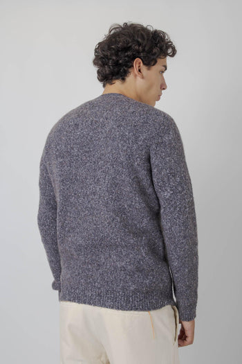 Maglia Girocollo Swg Grigio Uomo - 4