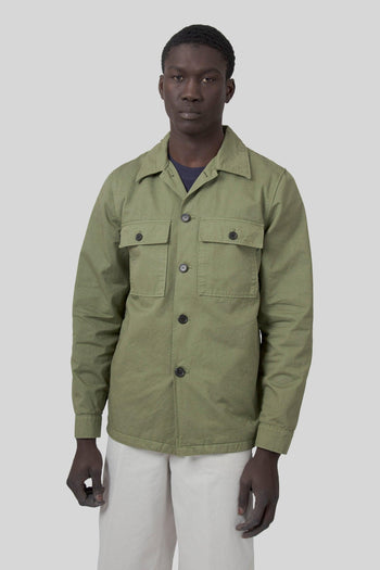 Overshirt Wilde Verde Militare Uomo - 3