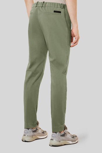Cottech Chino Jo Pant Verde Uomo - 4