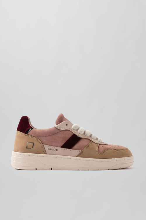 Sneaker Court 2.0 Colored Rosa Antico Donna