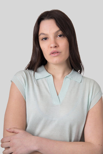 Maglia Magali Verde Menta Donna - 4