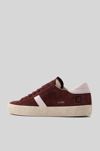 Sneaker Hill Low Suede Bordeaux Donna - 5