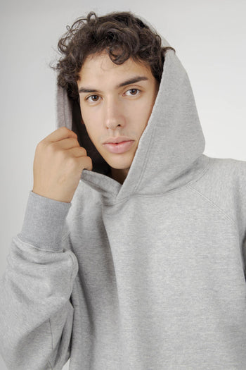 Felpa Raglan Hood Japan Grigio Uomo - 2