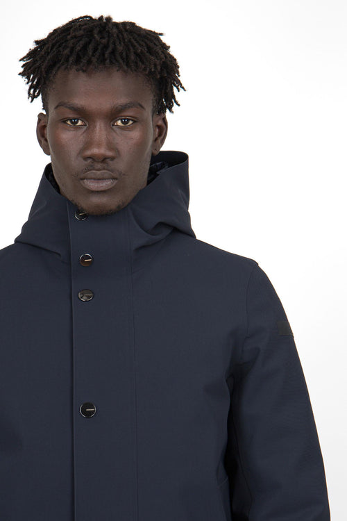 Down Under Floating Parka Blu Scuro Uomo - 2