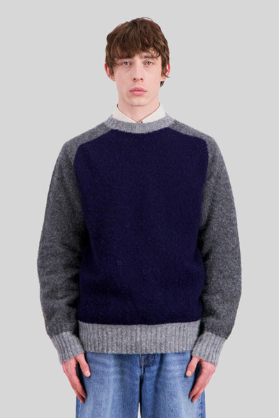 Maglia Megraton Man Blu/grigio Uomo