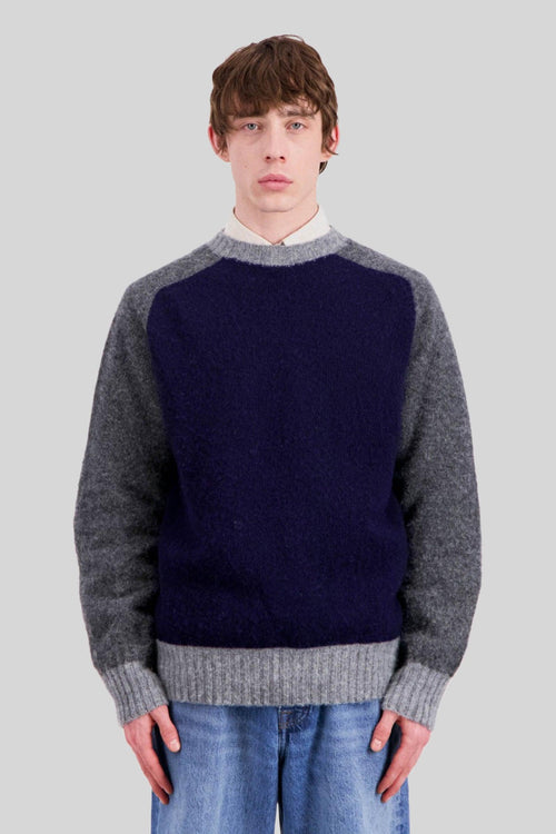 Maglia Megraton Man Blu/grigio Uomo