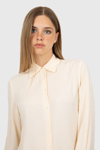 Camicia Slim Mulberry Avorio Donna - 7