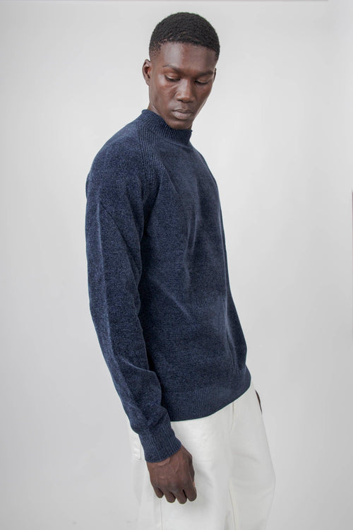 Maglia Velvet Volcano Blu Scuro Uomo