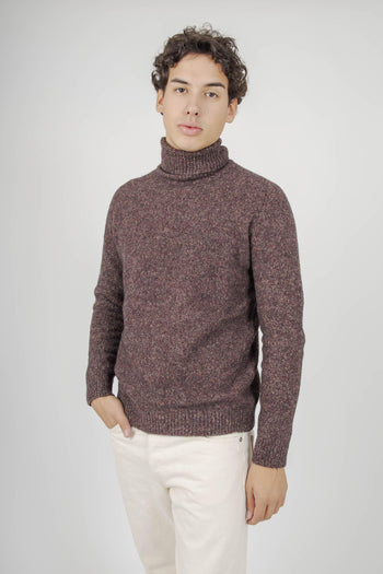 Maglia Dolcevita Swg Bordeaux Uomo - 5