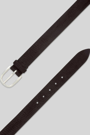 Cintura Blade In Cuoio Testa Di Moro Uomo - 2