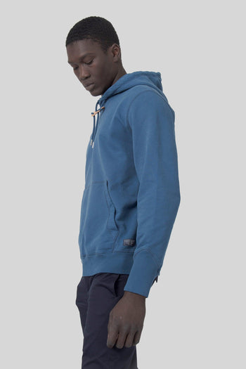 Felpa Hooded Avio Uomo - 3