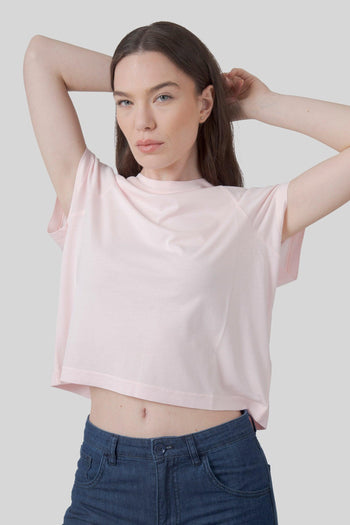 T-shirt Lyocell Tricia Rosa Donna - 4