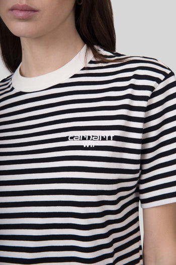 Wip T-shirt W' S/s Ezra Nero/bianco Donna - 4