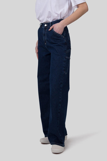Wip W' Jens Pant Blu Medio Donna - 3