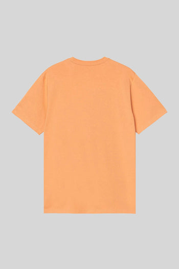 Wip Short Sleeve Pocket T-shirt Arancio Uomo - 2