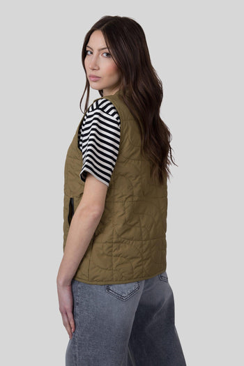 Parka City Triclimate Verde Militare Donna - 6