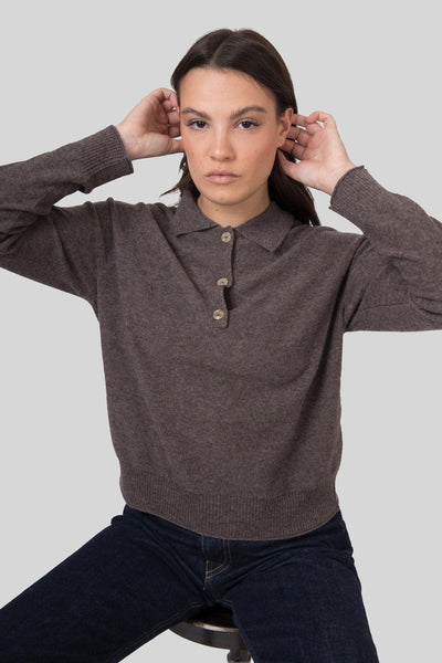 Maglia Milla Taupe Donna
