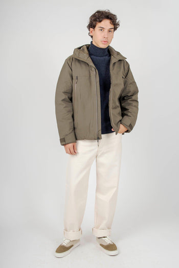 Tnf Range Down Hooded Jacket Verde Uomo - 8