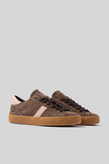 Sneaker Hill Low Suede Taupe Donna - 3