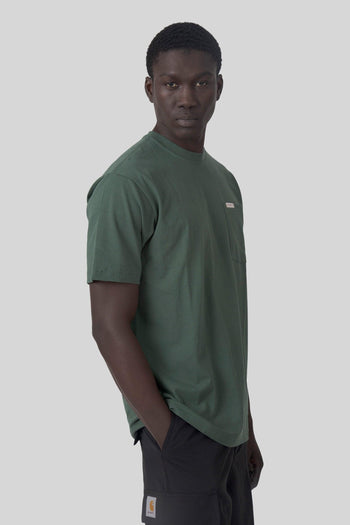 T-shirt Outfitter Pocket Verde Uomo - 5