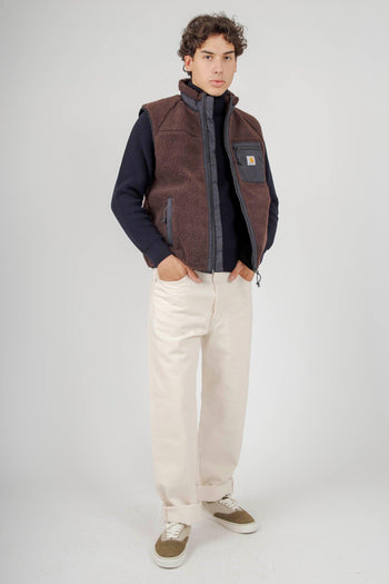 Wip Prentis Vest Liner Marrone Uomo - 7