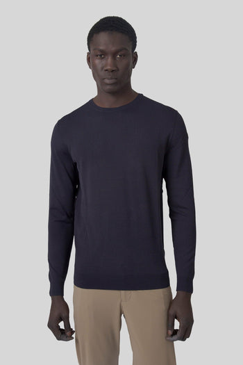Maxell Round Knit Blu Uomo - 6