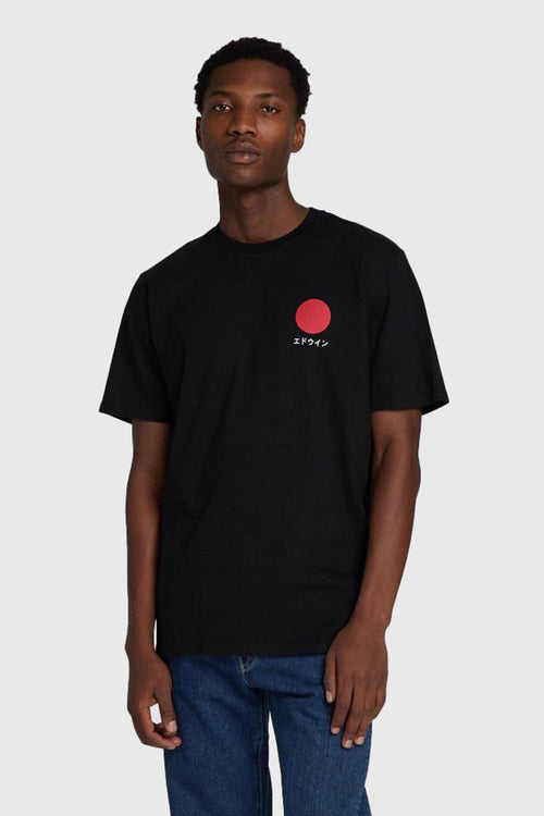 T-shirt Japanese Sun Nero Uomo