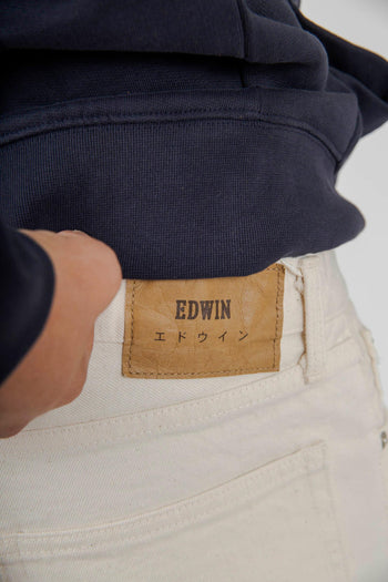 Jeans Loose Fit Japan Bianco Off Uomo - 4